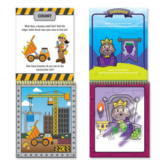 Scentco Water Magic reusable pages wipe clean for endless reuse