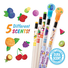 Scentco X-Treme Smencils grape scented pencil enhances art projects.