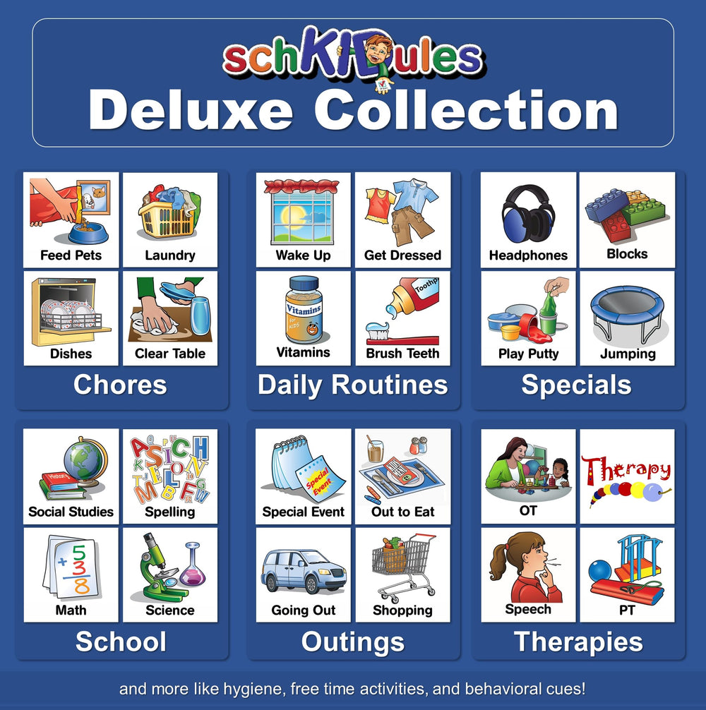 SchKIDules daily weekly calendar magnets help parents choreograph days