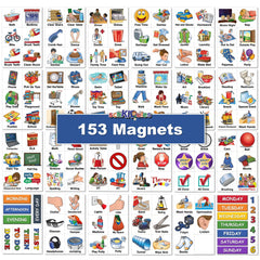 SchKIDules routine magnets illustrate tasks and boost independence