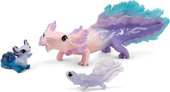 Schleich Bayala gift-ready axolotl set for birthdays and holidays.