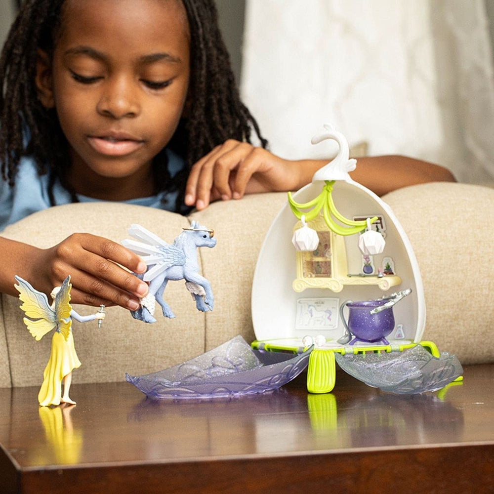 Schleich bayala Sera fairy figurine inspires imaginative storytelling.