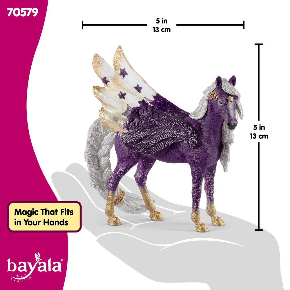 Schleich bayala Star Pegasus Mare in a dynamic pose sparks storytelling.
