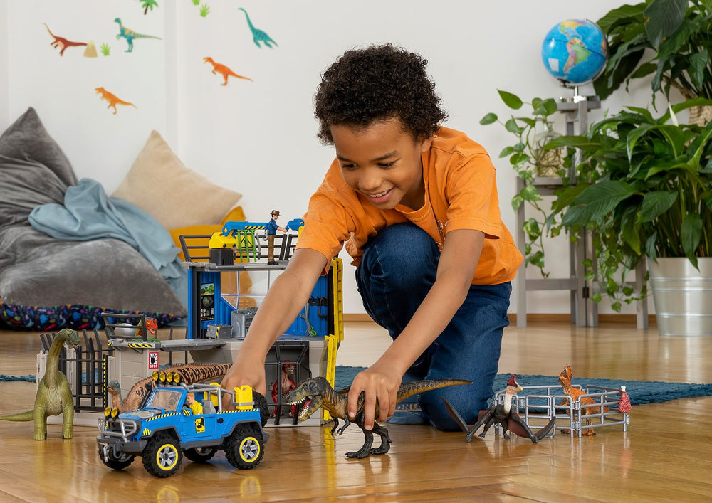 Schleich dinosaurs encourage imaginative play without screens.