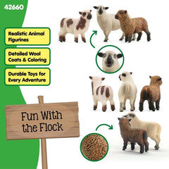 Schleich Farm World barnyard scene figures spark storytelling and role play.