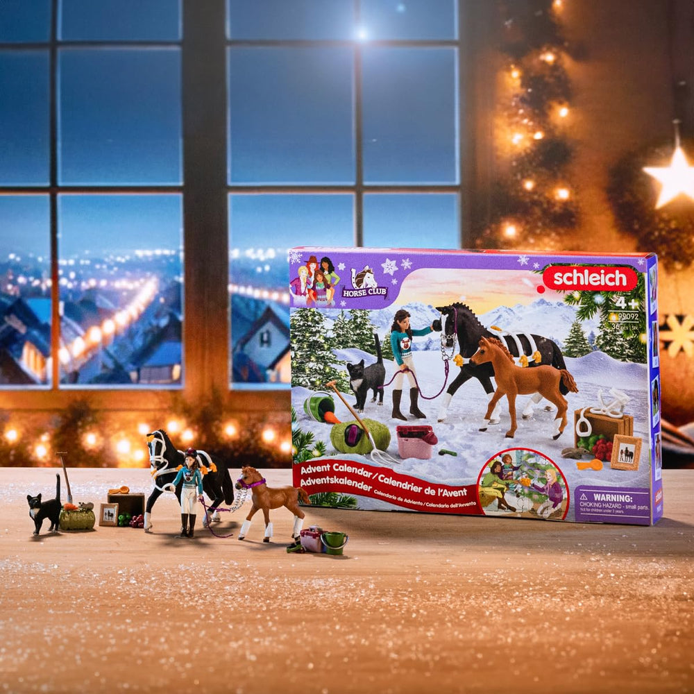 Schleich Horse Club foal watching adds gentle care moments