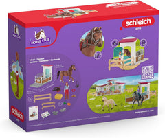 Schleich stable interior with stalls and accessories