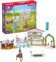 Schleich Horse Club tournament stand for imaginative play and award-worthy toy display.