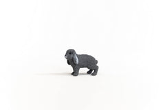 Schleich lop-eared bunny back view showing friendly posture for stories.