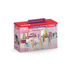 Schleich Sofia's Beauties Quarter Horse figure with brushable mane for styling.