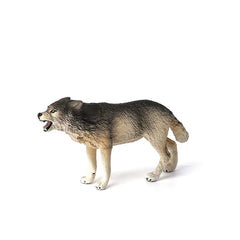 Schleich Wild Life gray wolf in woodland scene inspires storytelling adventures
