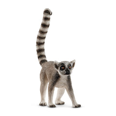 Schleich Wild Life Ring-Tailed Lemur figurine for realistic pretend play