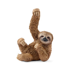Schleich Wild Life sloth figurine detail—a realistic toy for imaginative wildlife play