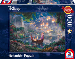 Schmidt Spiele Disney Rapunzel puzzle box front highlights premium packaging for gifting