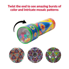 Schylling classic kaleidoscope turning cell creates dynamic color mosaics
