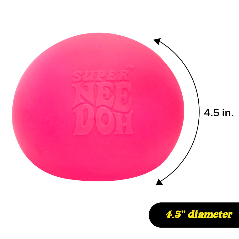 Schylling Nee Doh giant ball close-up shows soft flexible surface