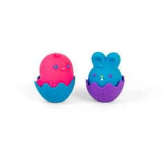 Schylling NeeDoh bunnies and chicks dough-filled sensory toy for calming play