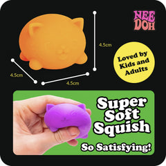 Designed for ages 3 and up with bright neon globs and soft texture.