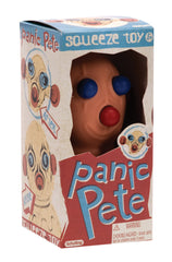 Schylling Panic Pete close-up showing eyes and nose popping out for fun sensory play