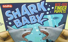 Schylling SC-SBFP shark puppet supports collaborative storytelling during playtime.