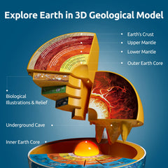 Science Can globe quiz mode to practice geography in a fun way.