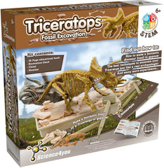 Science4you Triceratops gift pack ideal for STEM gifting