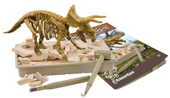 Science4you Triceratops tools and hammer for precise excavation