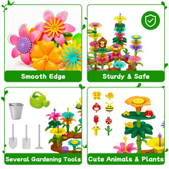 Scientoy butterflies, insects, and mushrooms add lively details for stories.