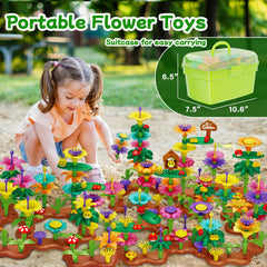 Scientoy storage box keeps all parts neatly organized after play.