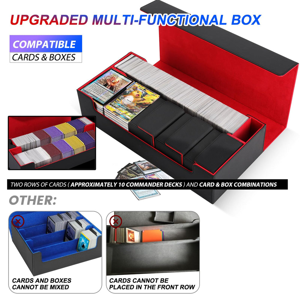 Scimi back compartment stores mats and single cards for quick access