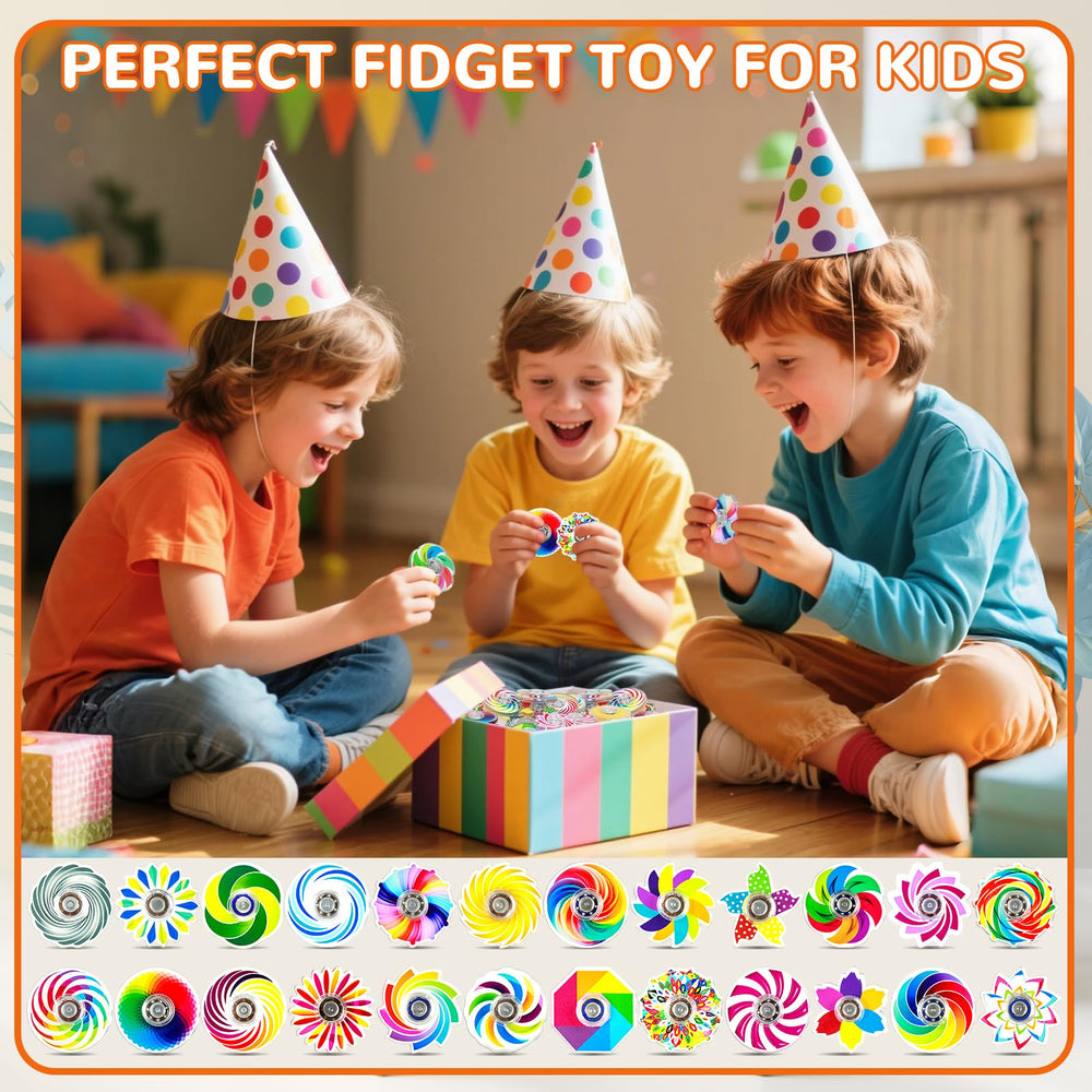 SCIONE compact rainbow spinner portable stress relief during travel