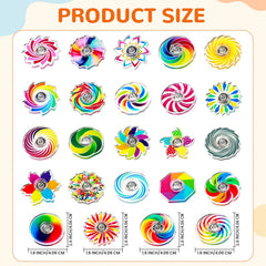 SCIONE rainbow fidget spinner in party favor gift bag