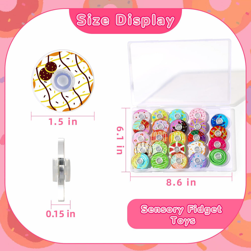 SCIONE donut spinner table-use scene demonstrates easy play on any surface.