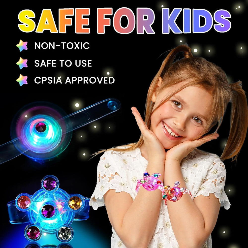 SCIONE eco-friendly kids bracelet designed for safe, long-lasting glow