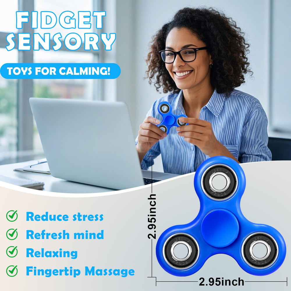 SCIONE fidget spinner with removable bearings for future upgrades.