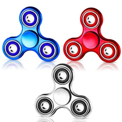 SCIONE Valentines 3-pack fidget spinners in gift-ready packaging for kids