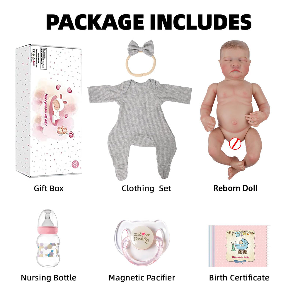 SCOM Gift box included with pacifier bottle and birth certificate