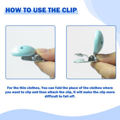 SCOM blue doll accessory set demonstrating easy cleaning and reuse