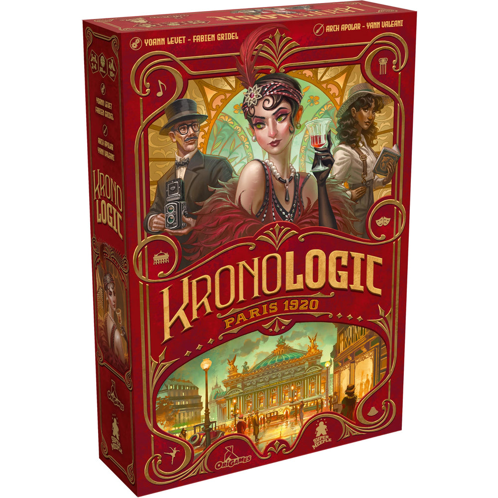 Scorpion Masqué Kronologic Paris 1920 cover – immersive setup for players