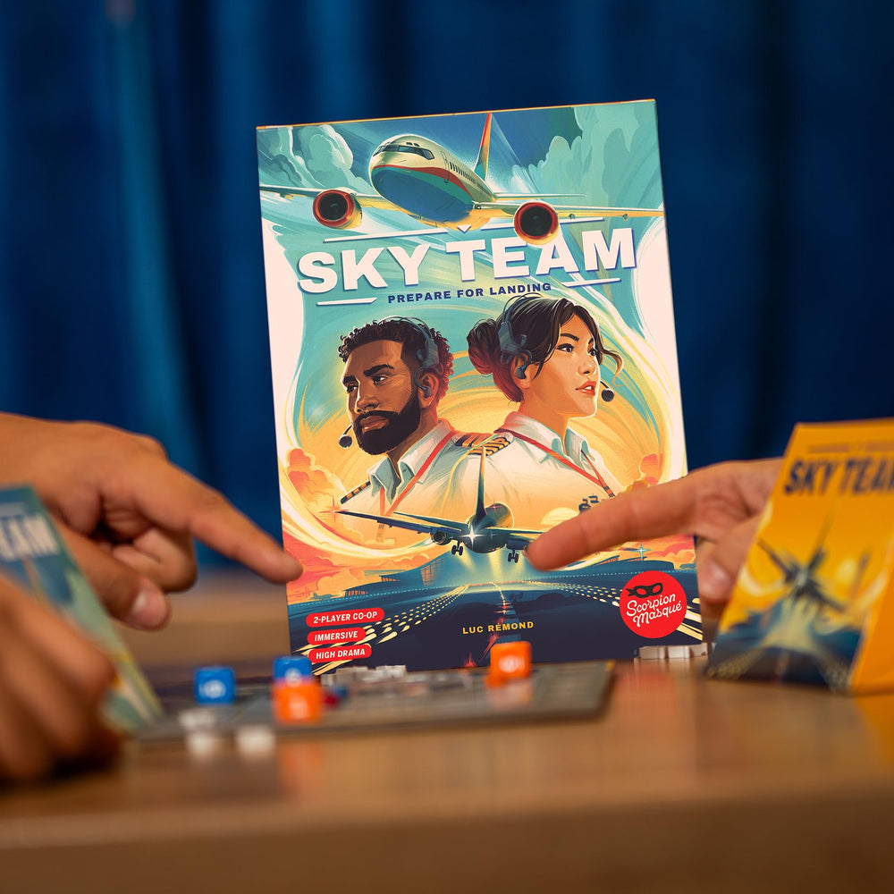 Scorpion Masqué Sky Team world-airports scenario offers variety.