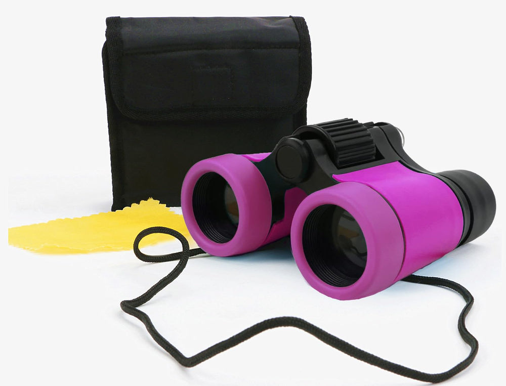 Scotamalone Kids Binoculars 4x30 front view for safe beginner viewing