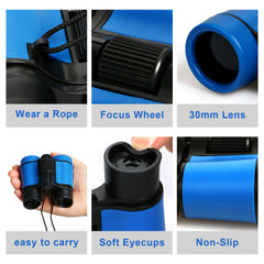 Scotamalone Kids Binoculars side view, lightweight and kid-friendly.