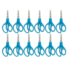 Scotch blunt-tip kid scissors with stainless blades for safe classroom use