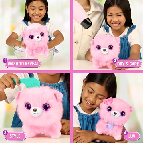 SCRUFFALUVS soft and cuddly plush ready for bedtime snuggles.