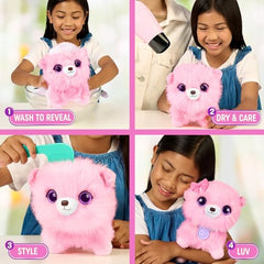 SCRUFFALUVS soft and cuddly plush ready for bedtime snuggles.