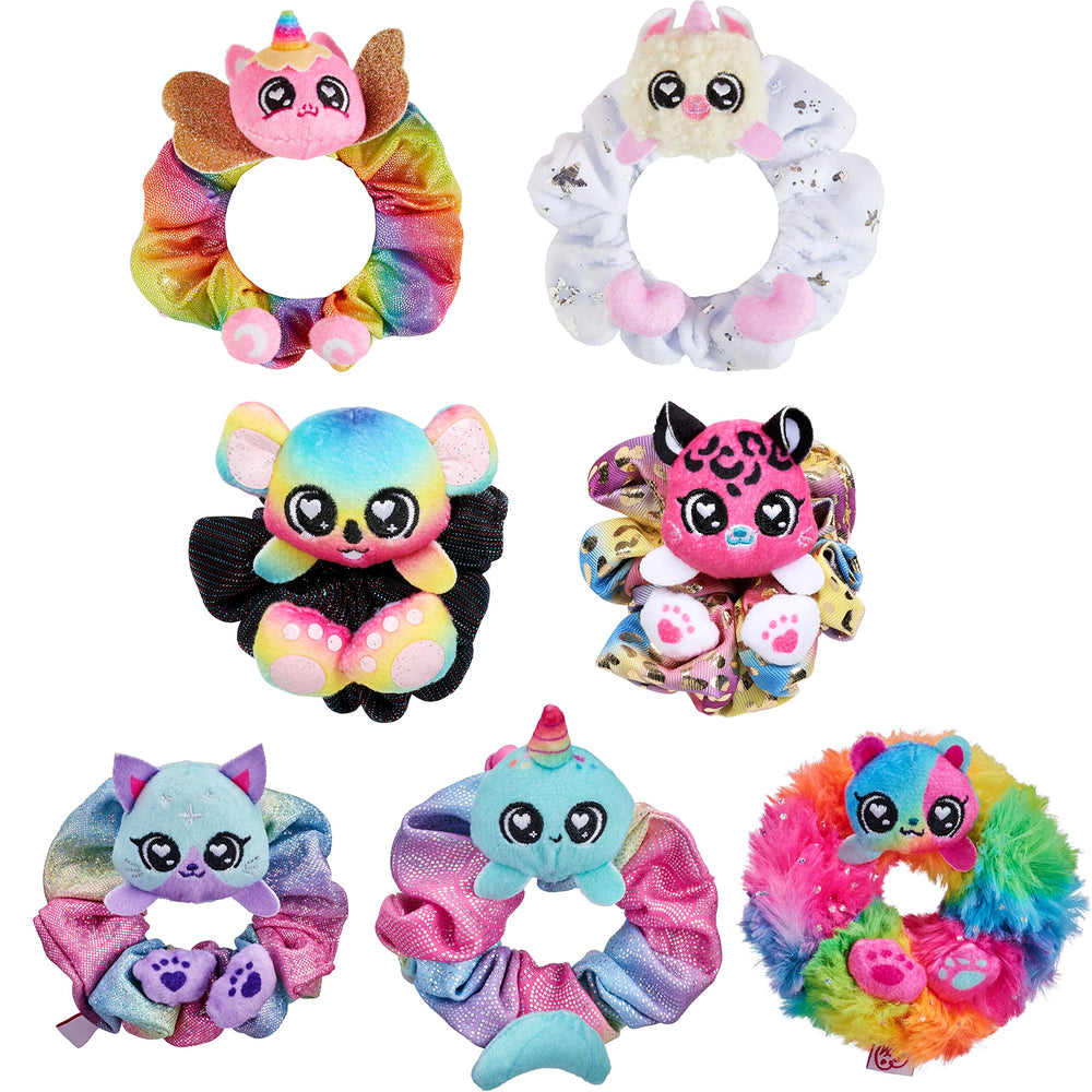 Wear ScrunchMiez in hair or on wrist for colorful everyday style
