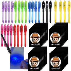 SCStyle Invisible Ink Pen with UV light reveals hidden messages.
