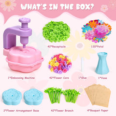 Scvcid DIY flower bouquet kit for kids sparks imagination in craft play.
