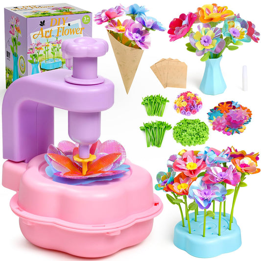 Scvcid fabric bouquet toy contents for creative play with free accessories.