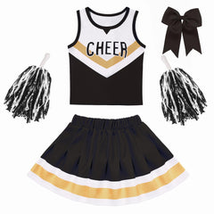 SCYPRUTH toddler cheer uniform top offers lightweight comfort for active practice.